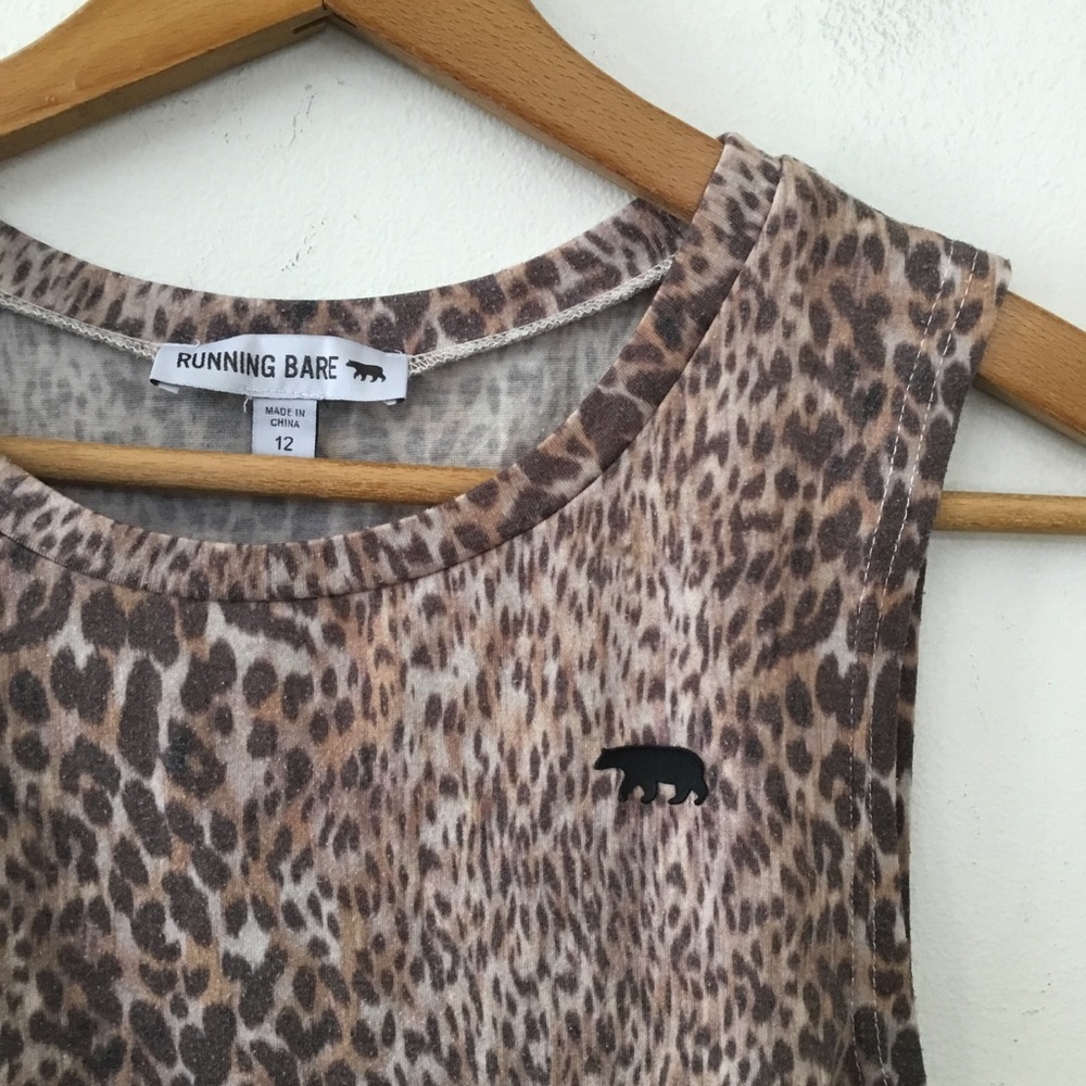 Running Bare Leopard Muscle Tank Top - Picture 2 of 5